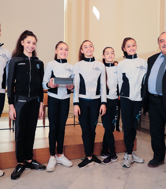 L'Olimpia e la Gym di Aosta a Torino per i 150 anni della Federazione Ginnastica d'Italia