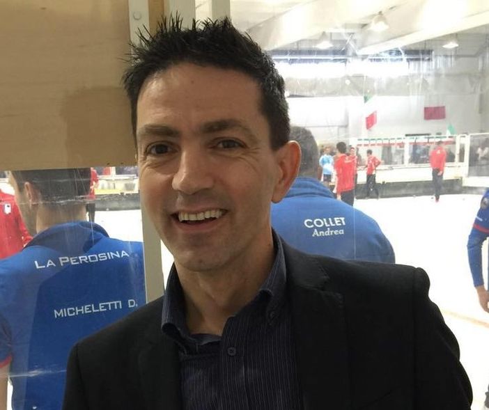 Roberto Favre a una manifestazione internazionale di bocce nel 2019
