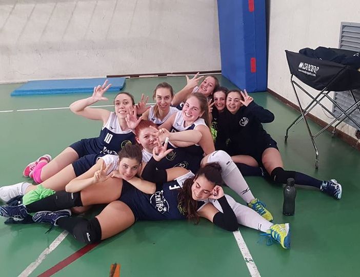 La squadra di volley femminile di Prima Divisione del Fenusma