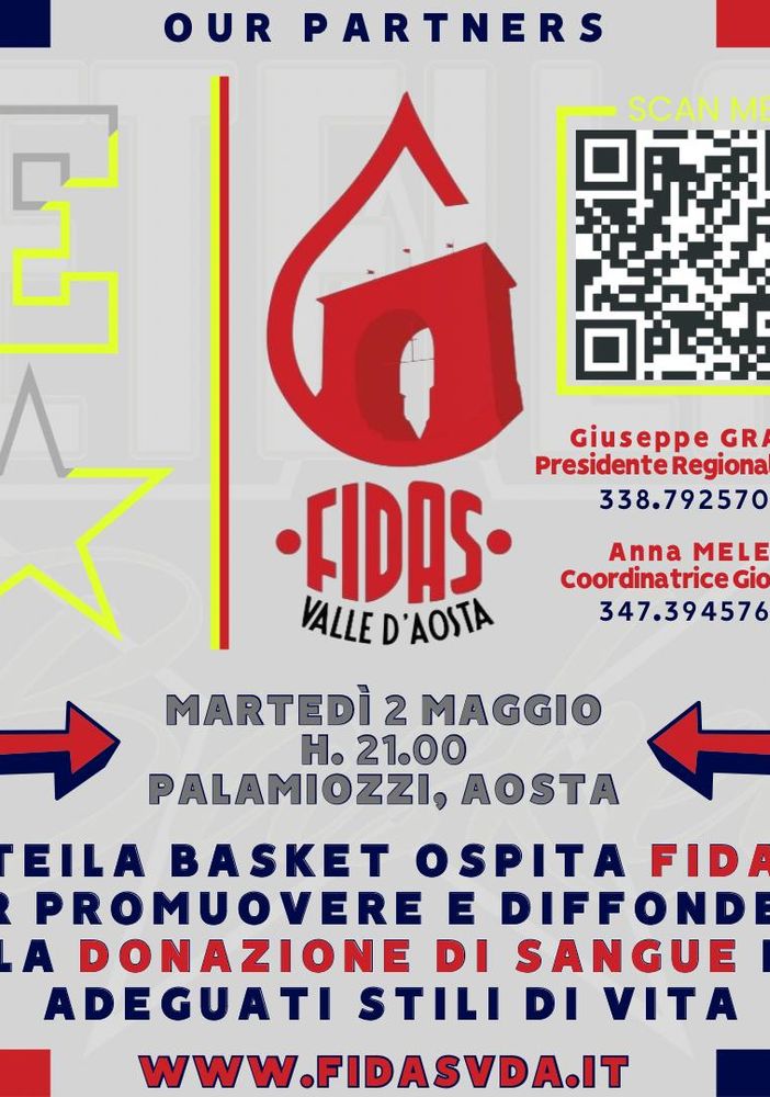 Etelia e Fidas collaborazione per lo sport e la dinazione di sangue