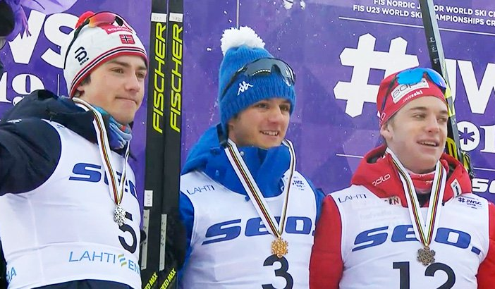 Sci nordico: Chanoine 30/mo ai mondiali junior di Lathi