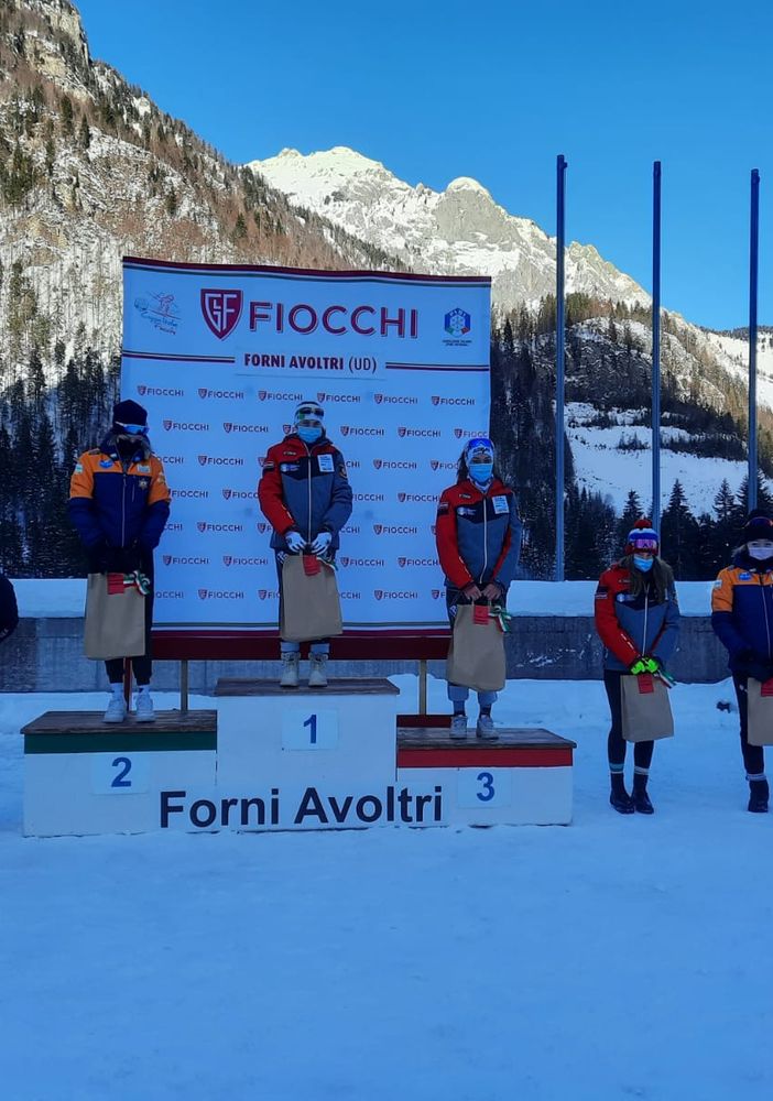 CpI Biathlon: cinque podi rossoneri nell’Inseguimento di Forni Avoltri