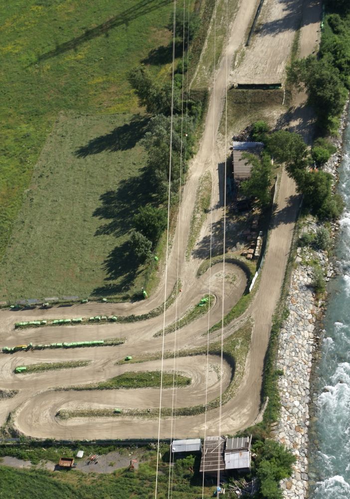 Il tracciato della pista