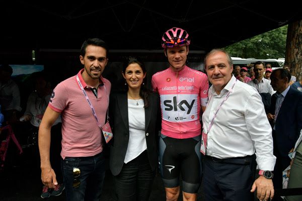 BUON POMERIGGIO DALLA TAPPA 21 DEL GIRO D’ITALIA