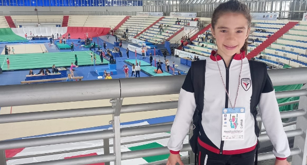 Ginnastica: Esordio ai Nazionali Gold per la valdostana Gaia Petrera