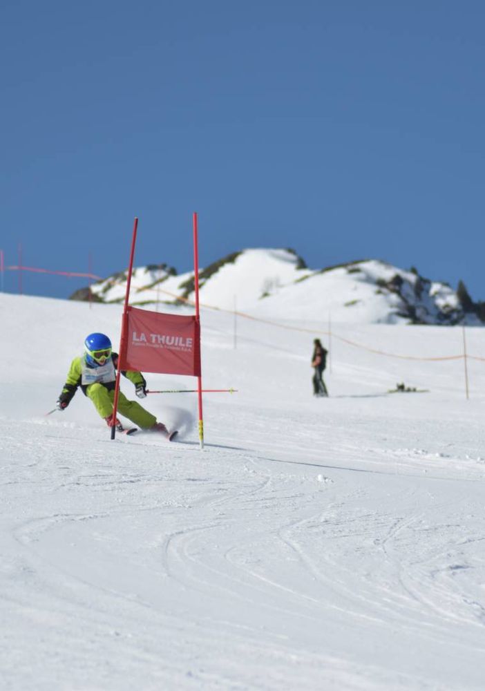 Sci alpino: A Borri e Budelli il Gigante Baby2 a La Thuile