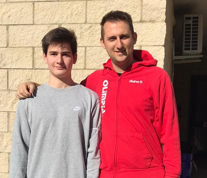 Lorenzo Mattana con Andrea Dondeynaz. Nell'articolo Tommaso Morra di Cella, Didier Bétemps e Lorenzo Mattana.