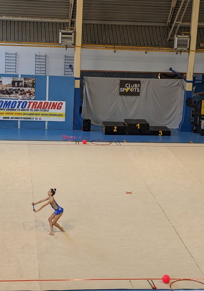 Ginnastica: A Saint-Vincent 250 atlete per le gare LC1 e LC2 di ritmica