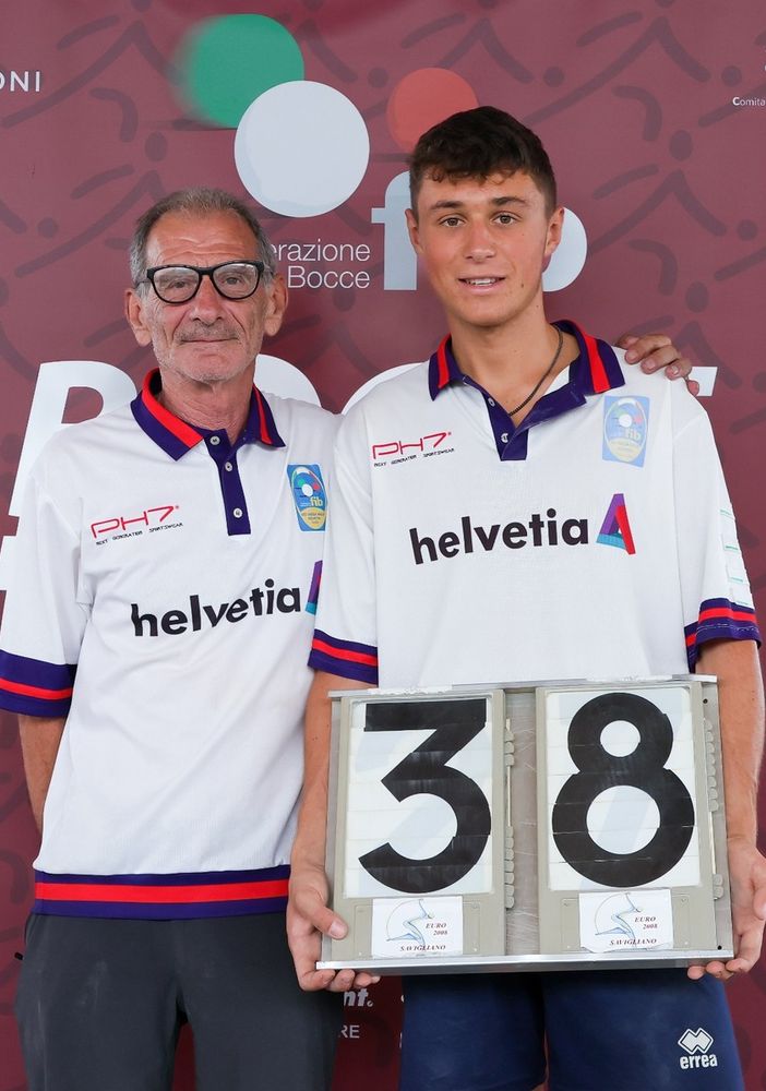 Amilcare Giopp  con Mateo Golfetto