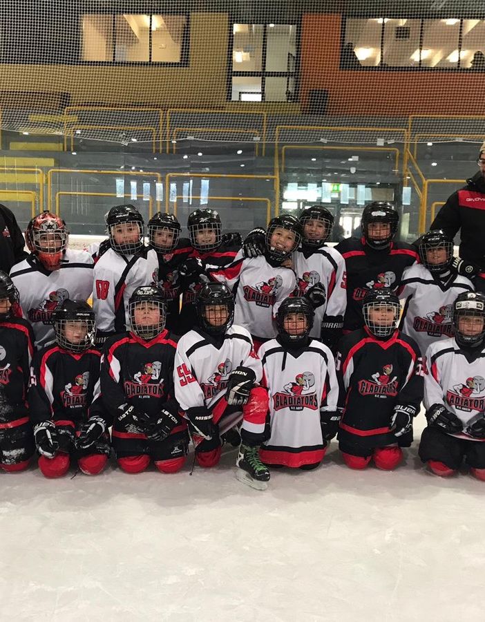 Hockey ghiaccio: U9; Il 2020 iniziato all'insegna del divertimento
