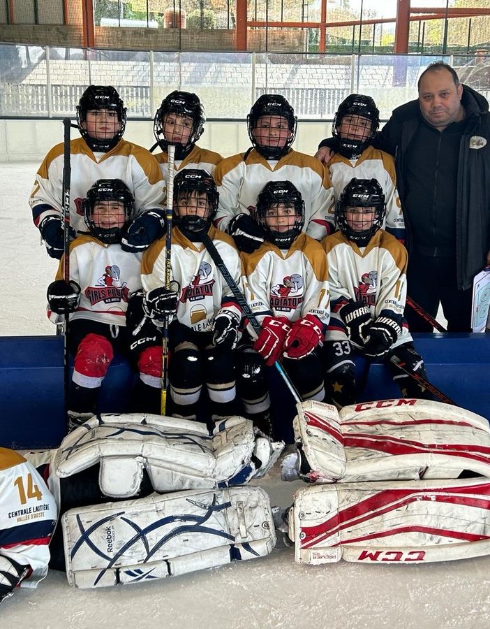 Hockey su ghiaccio: Gladiators Aosta, record per la squadra Under 16
