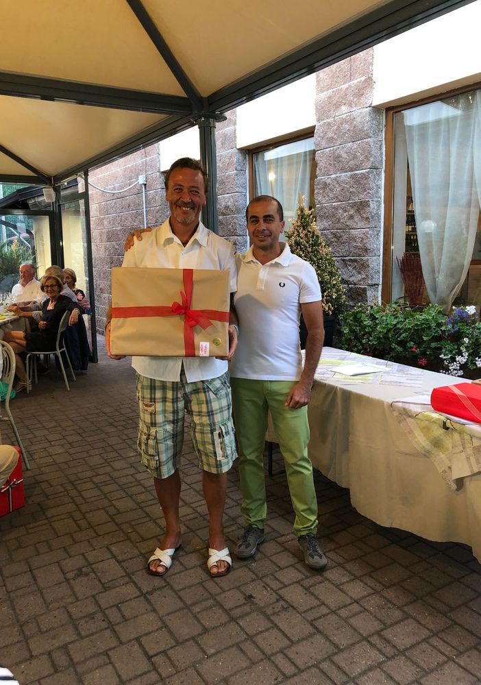 Roberto Rossi con il Direttore Alessandro Leonardi