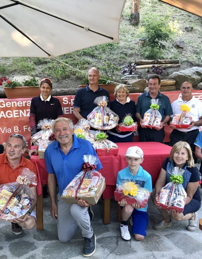 da sx Benati Alessandro, Martellini Armando, Vitton Mea Elisa, Dario Comé, Vilbrant Roberto, Coquillard Giulia, Subet Alessandro, Laval Sandro, Grange Rosella, Cairo Vincenzo, Rollet Renato