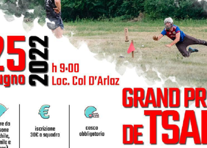 Tsan VDA: ritorna il Grand Prix in Località Col D'Arlaz