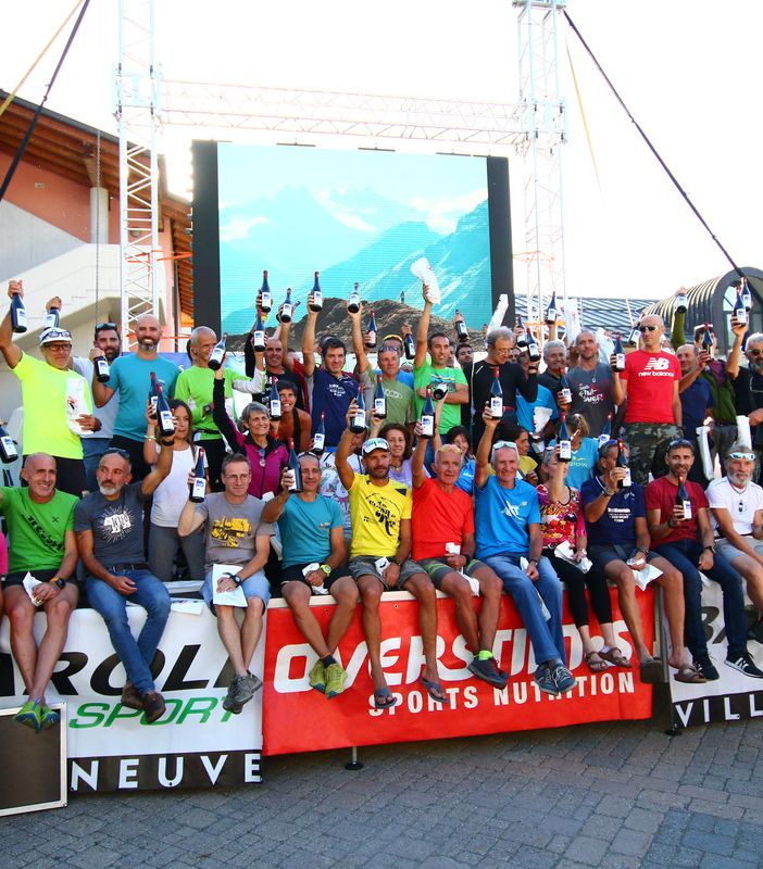 I finisher dell'edizione 2018 del Grivola Trail