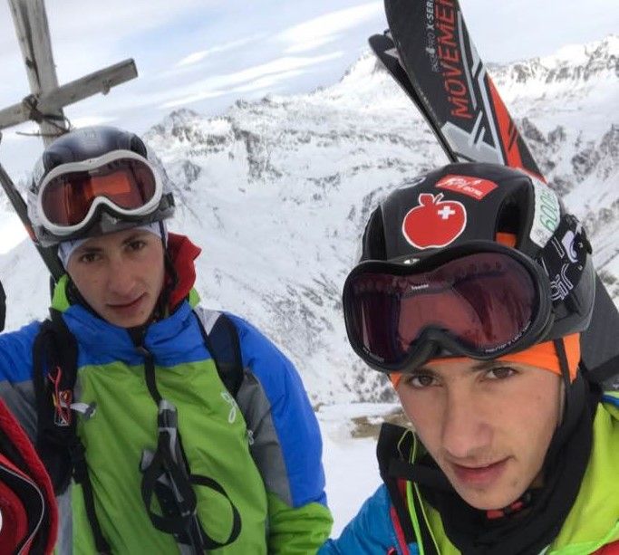 Fabien e Sebastien Guichardaz in una foto di repertorio