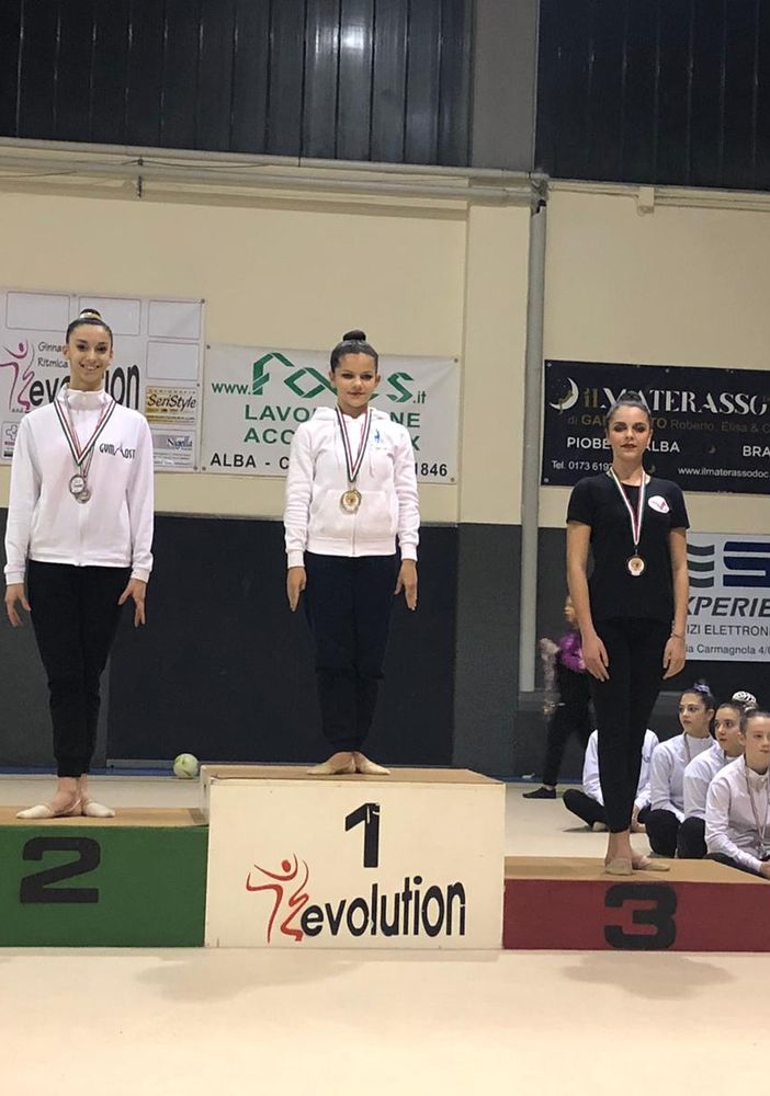 Matilde Cognetta sul secondo gradino del podio