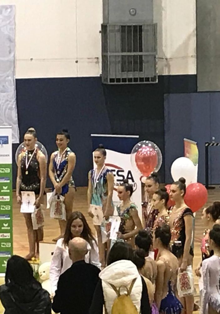 Vittoria di Alessia Toscano nella prova del cerchio