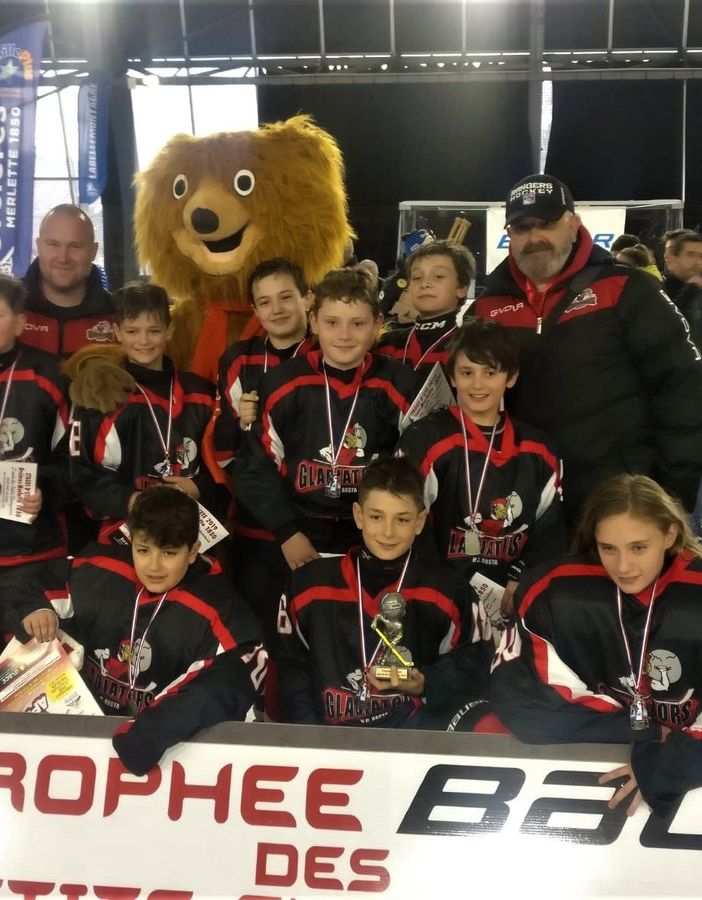 Hochey ghiaccio: I Gladiators u 11 argento nel Petits Champion
