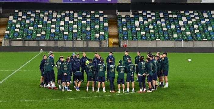 Calcio: Azzurri a Belfast per prendersi il Mondiale