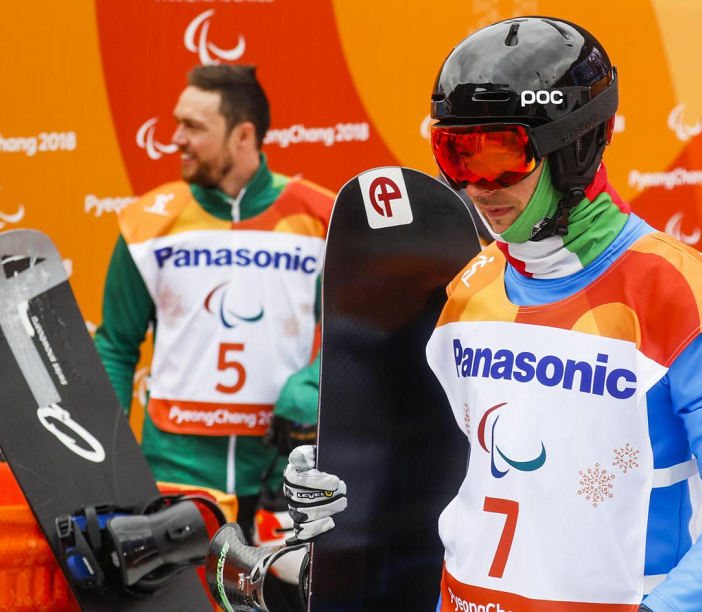 Para snowboard. Jacopo Luchini conquista la Coppa del mondo di cross