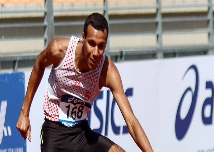 Joao Carlos Pina Barros, tesserato Atletica Calvesi, in azione (foto Veronica Pirana)