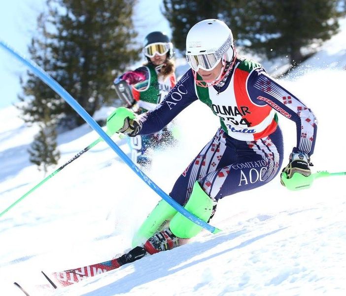Sci alpino: Margherita Sala e Jacques Belfrond sul podio del Kandahar Junior