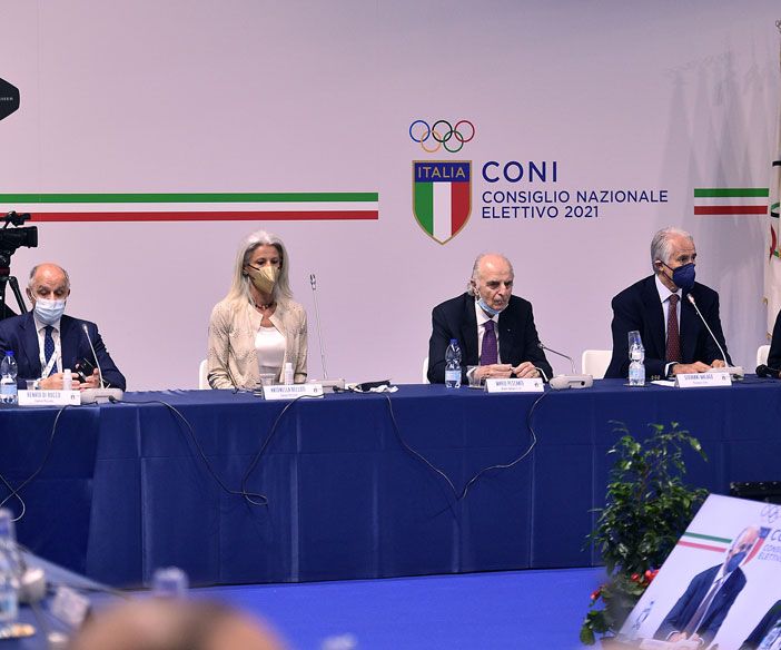 Malagò rieletto alla Presidenza del Coni fino al 2024