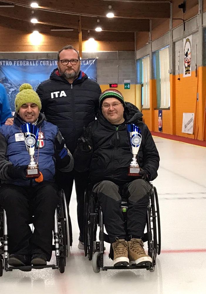 Wheelchair Curling: Marchese-De Florian oro nel doppio a Pordenone