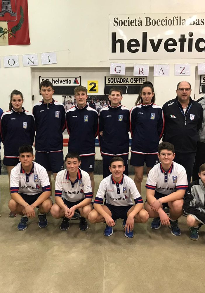 i giovani che hanno partecipato al Master Regionale di qualificazione under 15/18