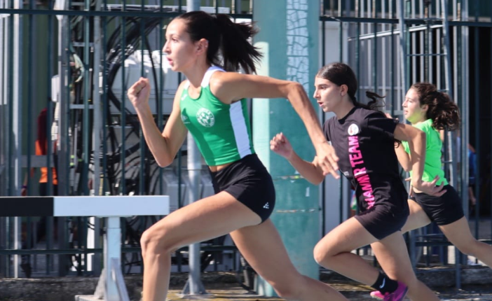 Matilde Abelli (Atletica Cogne) in azione
