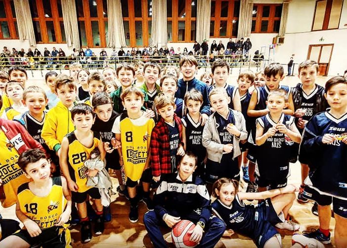 Basket: Scoiattoli di Nus e Introd in sfida amichevole alla Crocetta di Torino