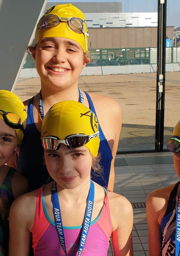 da sx Arianna Musso, Clio Didonato, Hélène Brunet e Annamaria Fazari (dietro