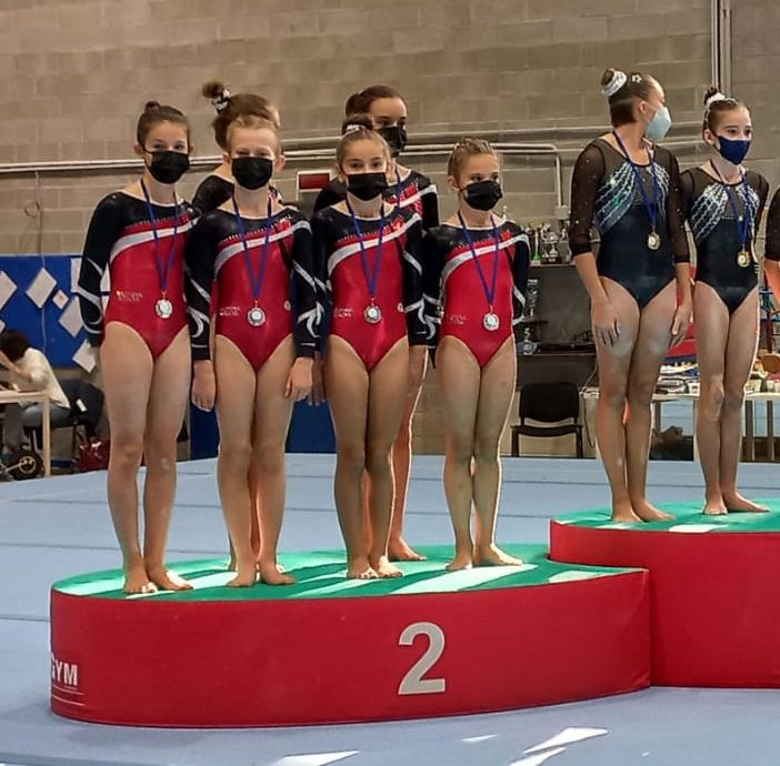 Le allieve Gold 1 sul podio