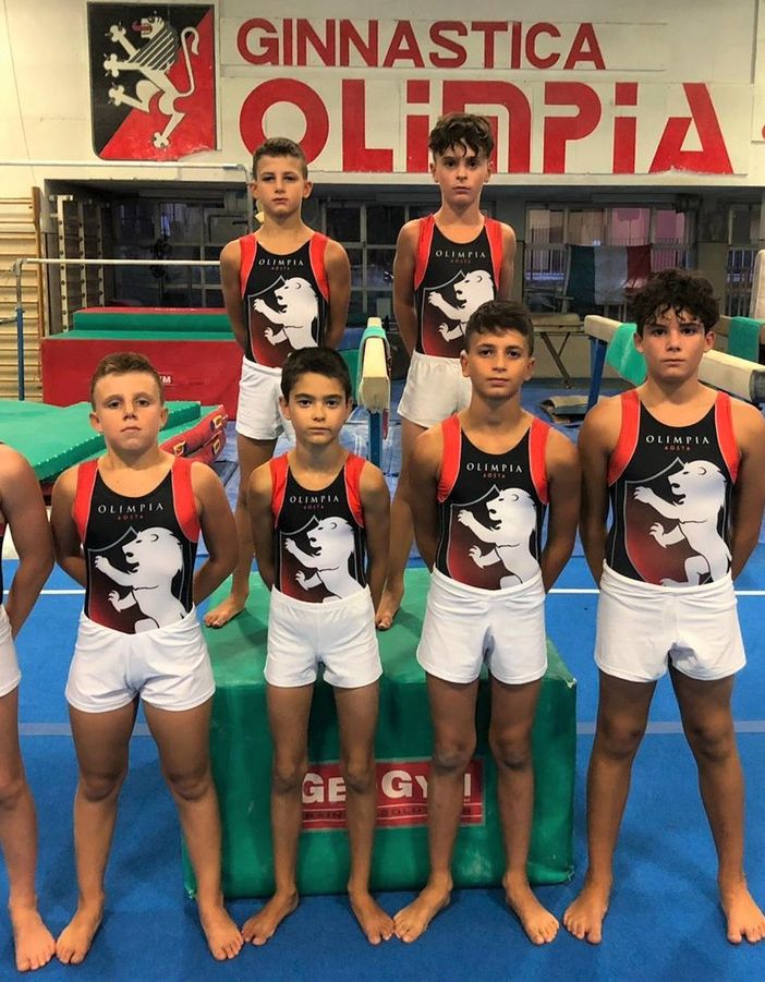 In alto Mattia Durello e Alessandro Sganga, in prima fila Mattia Coutandin, Gabriele Mordenti, Eric Mombelli, Riccardo Durello e Gabriel Fuccio