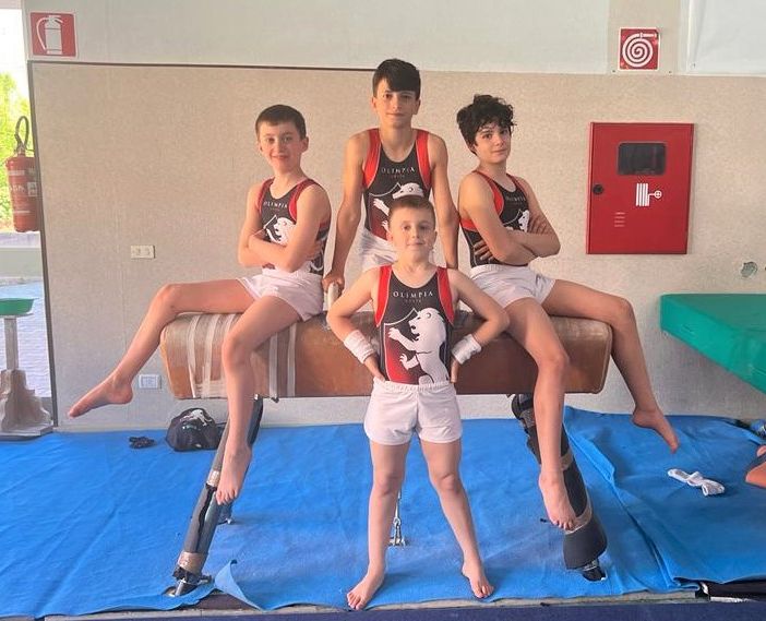 Mattia Coutandin, Riccardo Durello, Gabriel Fuccio e Gabriele Mordenti