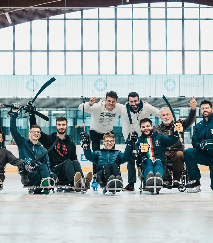 PARA ICE HOCKEY Un successo l'Open Day di Padova. Tanti partecipanti ed entusiasmo alle stelle PARA ICE HOCKEY Un successo l'Open Day di Padova. Tanti partecipanti ed entusiasmo alle stelle