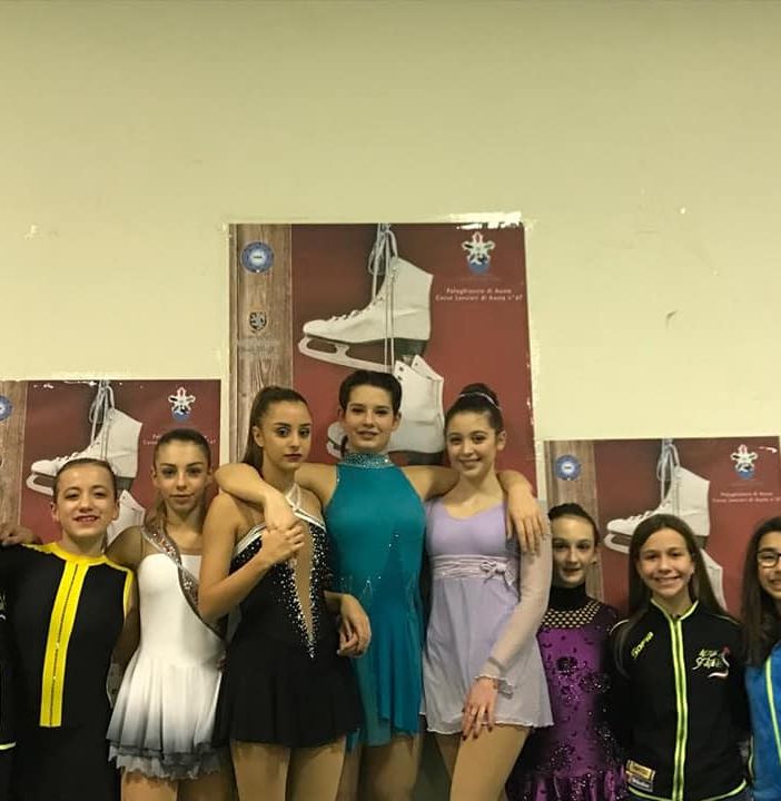 Da sn Silvia Antonin, Ella Olivieri, Giada Miriello, Stephanie Cadenelli, Beatrice Parini, Arianna Raimo, Arianna Rollet, Sofia Lacorina e Matilde Michelon