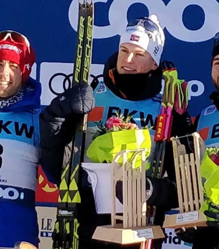 Fondo: Pellegrino, un secondo posto che sa di vittoria nella sprint di Davos dopo incidenti e ripescaggi. Laurent 15a fra le donne