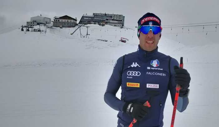 Federico Pellegrino allo Stelvio