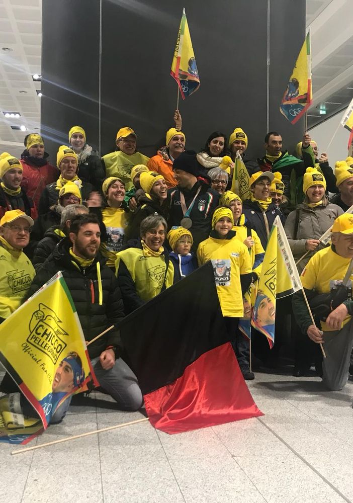 Festa per Pellegrino all’aeroporto di Malpensa