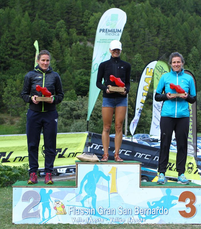 Podio femminile e nell'articolo quello maschile (foto Acmedia)