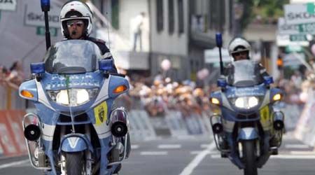 Ciclismo: La Polstrada valdostana accompagna la tappa St.Vincent-Courmayeur