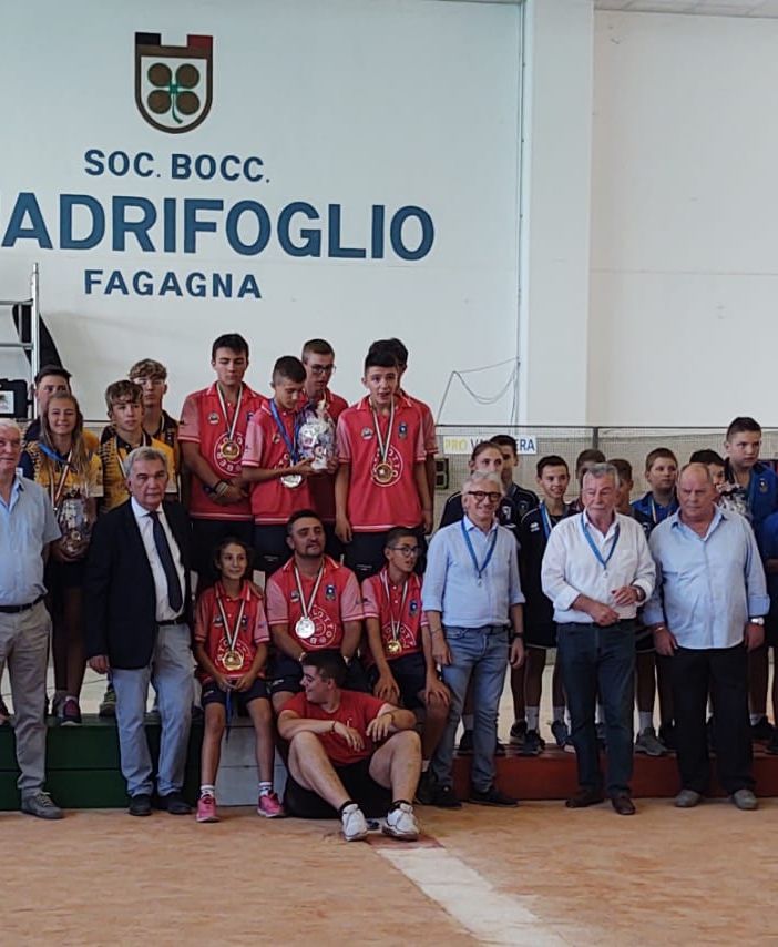 La squadra di CoppaBocce: All'Auxilium Saluzzo il titolo di società Under 15