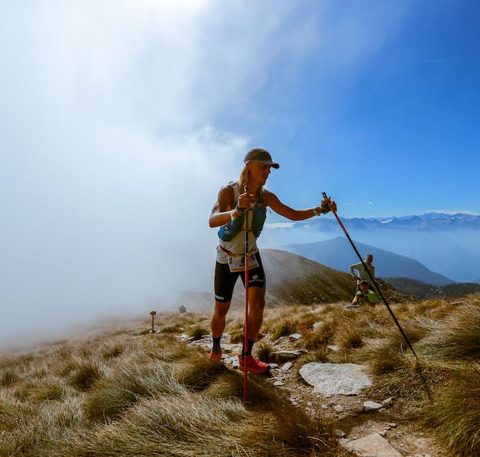 Roman Ficek verso il Rifugio Coda