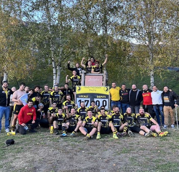 Rugby: Stade Valdôtain Rugby vs Rugby San Mauro 17 a 0