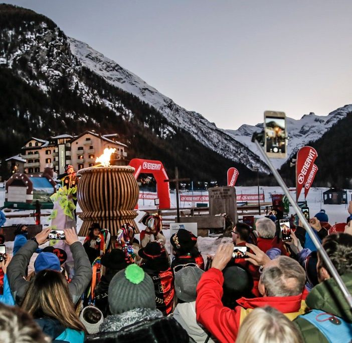 Una festa la cerimonia di apertura