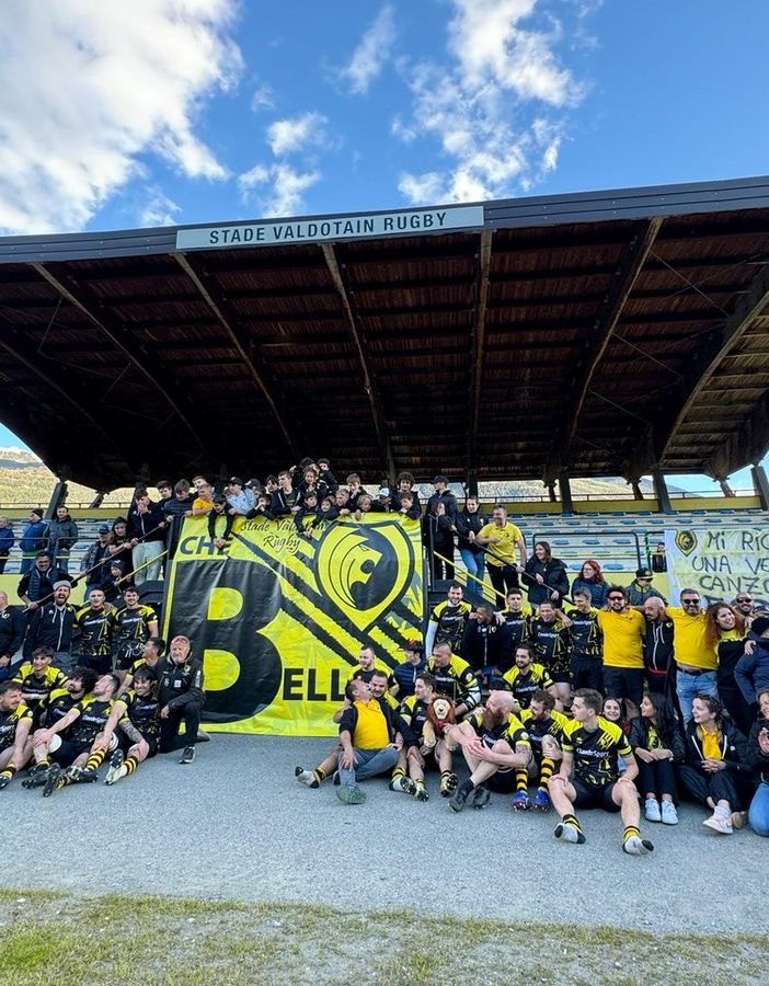 Rugby: STADE VALDOTAIN PROMOSSO IN B!