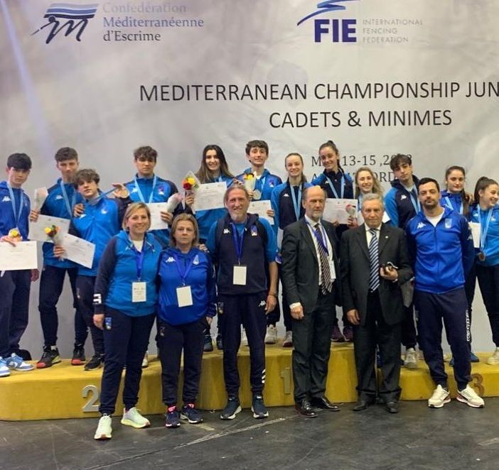 Spada: Federica Zogno terza tra le cadette ai campionati del mediterraneo
