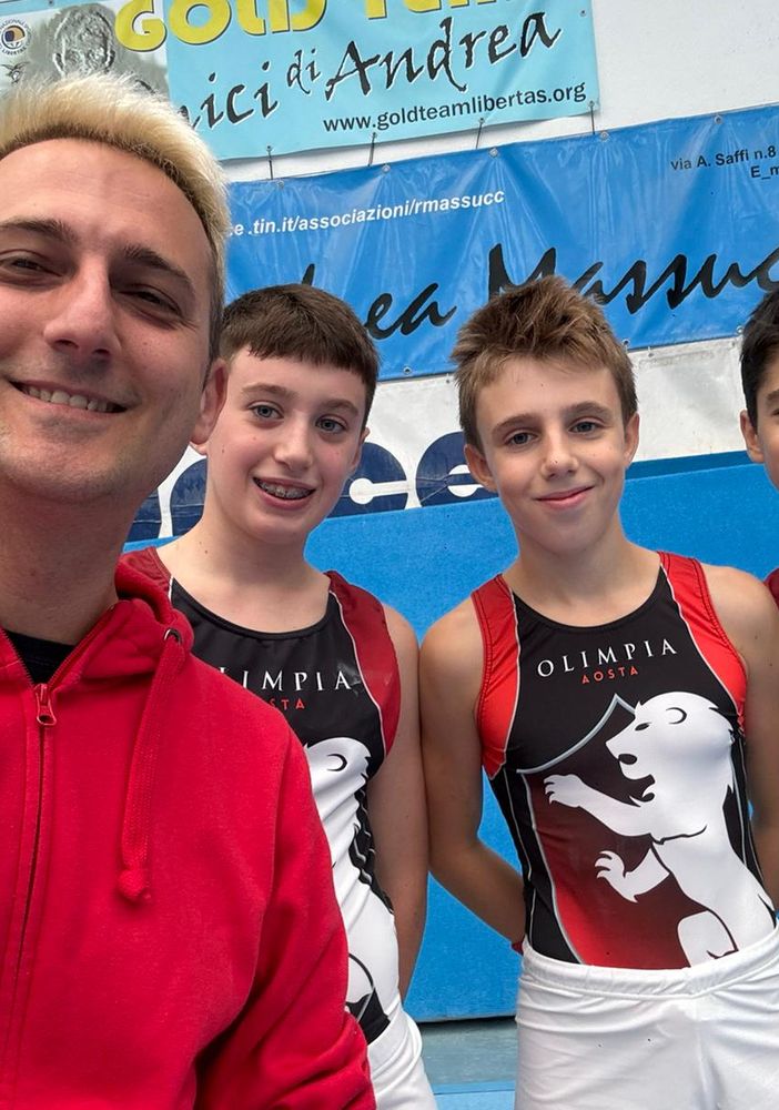 Mattia Coutandin, Eric Mombelli e Gabriele Mordenti